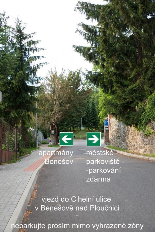 Apartmany Benesov Benesov nad Ploucnici Buitenkant foto